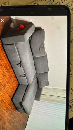 Sectional Sofa cum bed with storage