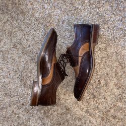 ALFANI BROWN DRESS SHOES MENS SIZE 10