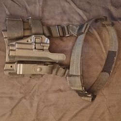 Blackhawk Leg Holster with Belt - $80