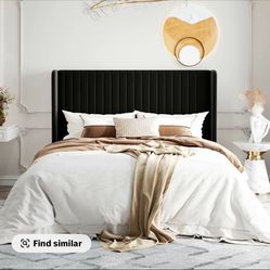 Blacks Queen Bed Frame and Mattress 