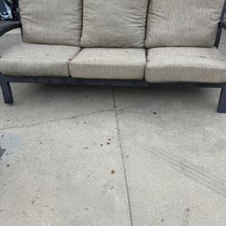 Patio Sofa and Table 