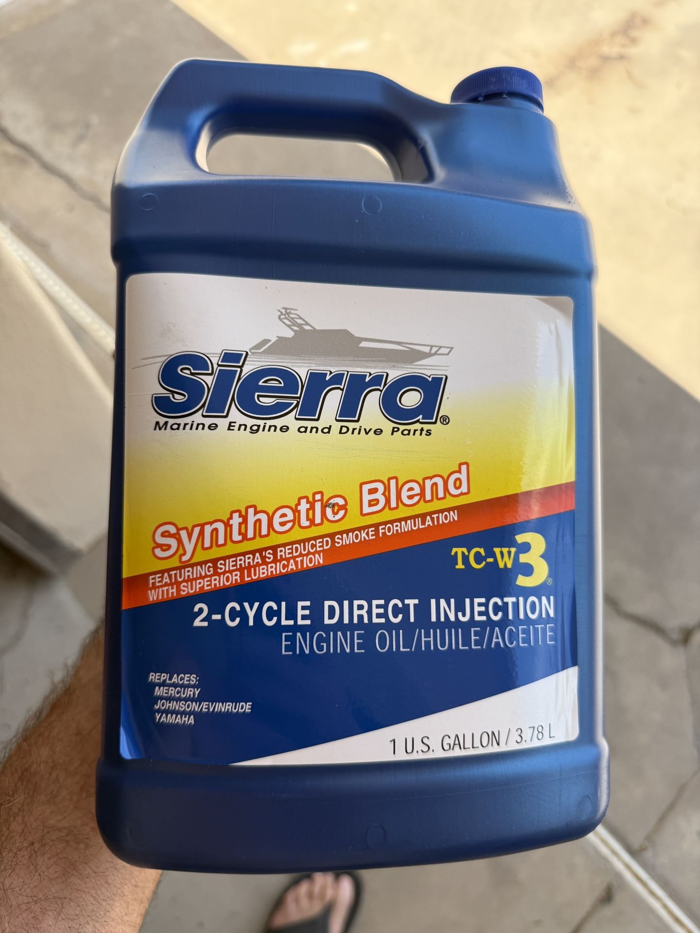 Sierra 2 Stroke Synthetic Boat Motor Oil