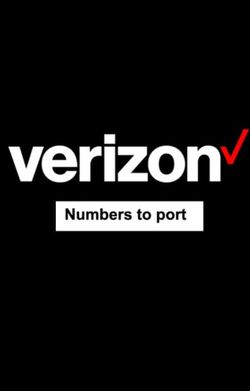 Verizon AT&T T-Mobile Numbers To Port