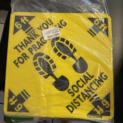 12 Inch Floor Decals 20 Count Pack 