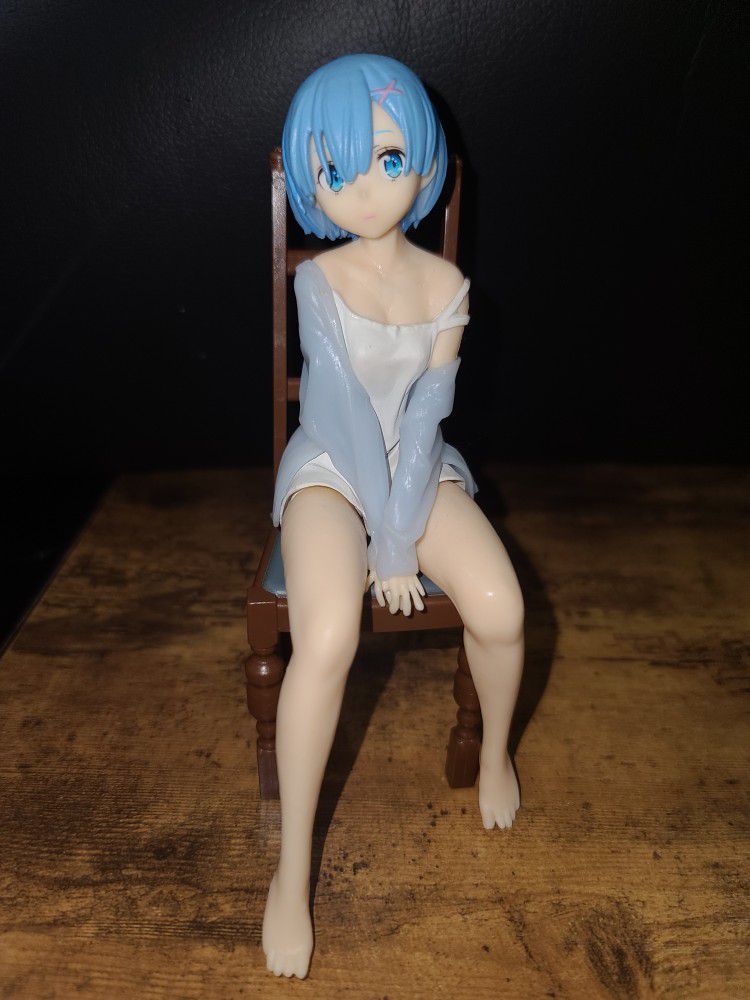 Anime Sexy Girl Doll Hentai 6 Figure Summer Yukino Figure Model Toy Blue Hair