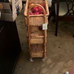 Wicker Shelf Like The Photo Only Brand New In Box