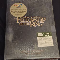 Lord Of The Rings 4 Set Dvd Fellowship Of The Ring