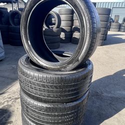 235/45R18  SET SEMI NEW TIRES HANKOOK
