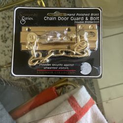 Chain Door For Added Security