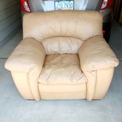 Leather Chair  $ 60