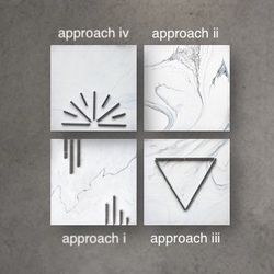 Original Mixed Media Abstract Minimalist Canvas Wall Art | Home & Room Décor | "approach"