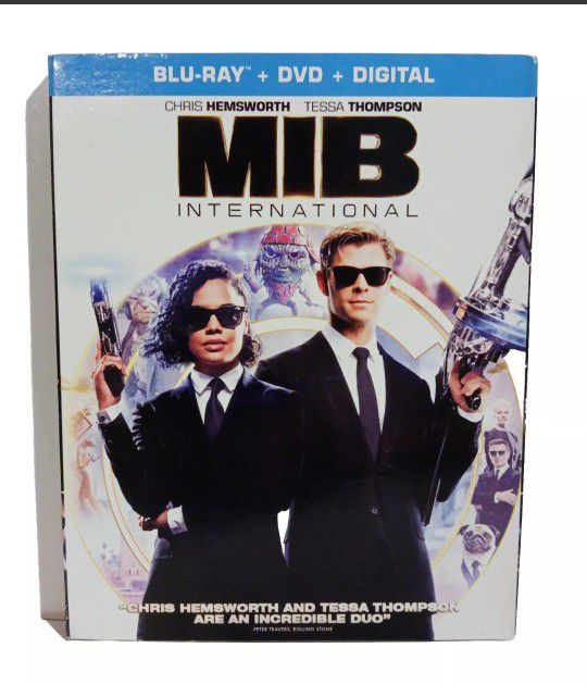 Men in Black: International Blu-Ray + DVD + Digital Branf New Factory Sealed 