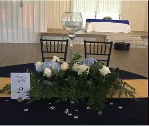 Wedding or sweet sixteen centerpieces