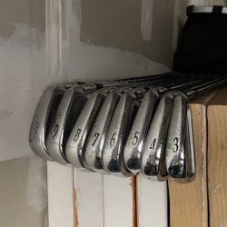 MIZUNO MP 60 IRON SET 3-PW TRUE TEMPER DYNAMIC GOLD S300 STEEL STIFF RIGHT HANDED