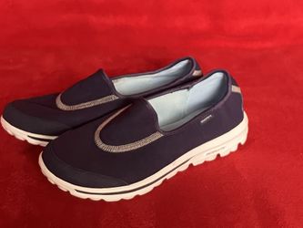 Skechers Go Walk Memory Foam Slip On Walking Shoes BLUE WOMENS 11 ‼️ NEW - NO BOX ‼️
