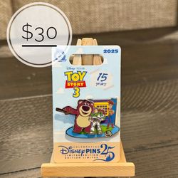Toy Story 3 15th Anniversary Pin