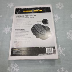 New MINN KOTA CORDED FOOT PEDAL, ULTERRA/RIPTIDE ULTERRA