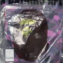 Purple Bape Hodie Size Small Brand New