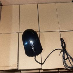 40 Pcs Wired Mouses. 3.9 ft Long Cord  Black USB Computer Mouse. 