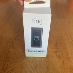 Ring Doorbell Wired Camera 