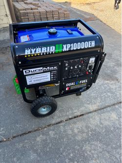DuraMax 10,000 Watt Dual fuel Generator