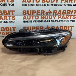 2022 Civic Driver Headlight LED Original OEM 2025