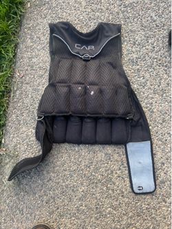 20 lb adjustable weights vest by CAP $15 firm