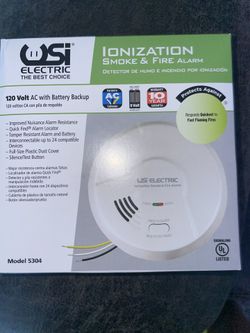USI Electric Smoke Alarms.
