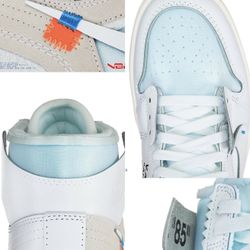 Virgil Retro Jordan 1 Alaska 