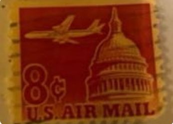 1962 United States AC air Mail jet and capital