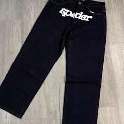 Sp5der Demin Jeans Size 34