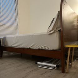 Full Bed Set -  Bed Frame, Mattress With Box Spring (60*80)