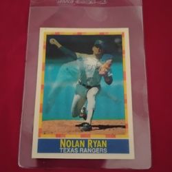 Perfect Mint Rare Old 1990 Nolan Ryan Sportflics Baseball Card #8