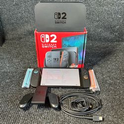 Nintendo Switch 2 with Box