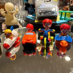 Set of Four 2006 McDonald's Happy Meal Toys - "Baby Ronald"