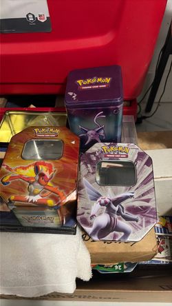 Pokémon Trading Card Game Tin Lot of 3