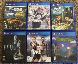 Various PS4 games