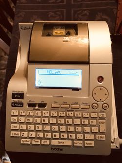 Brother PT2700/2710 Desktop Label Maker with adapter (No Other Accessories)