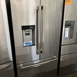 Jennair Stainless Steel French Door Refrigerator 9  6