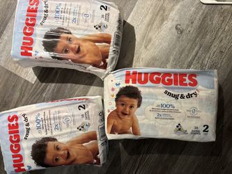 Huggies Size 2. 