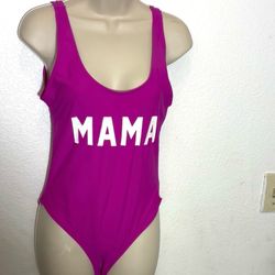Fuchsia Women’s one piece swimsuit L