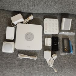 Ring Alarm System - base, keypad, door bell, motion, window