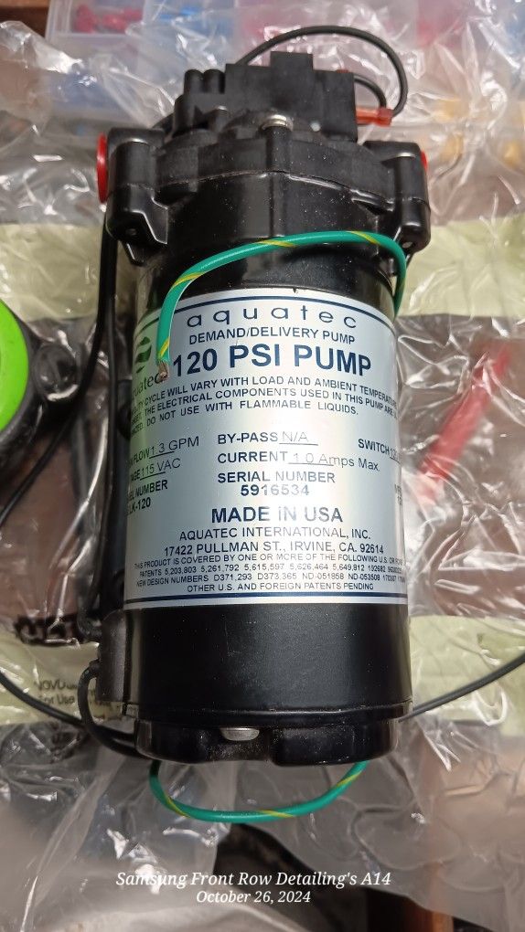 New Aquatec Water Pump