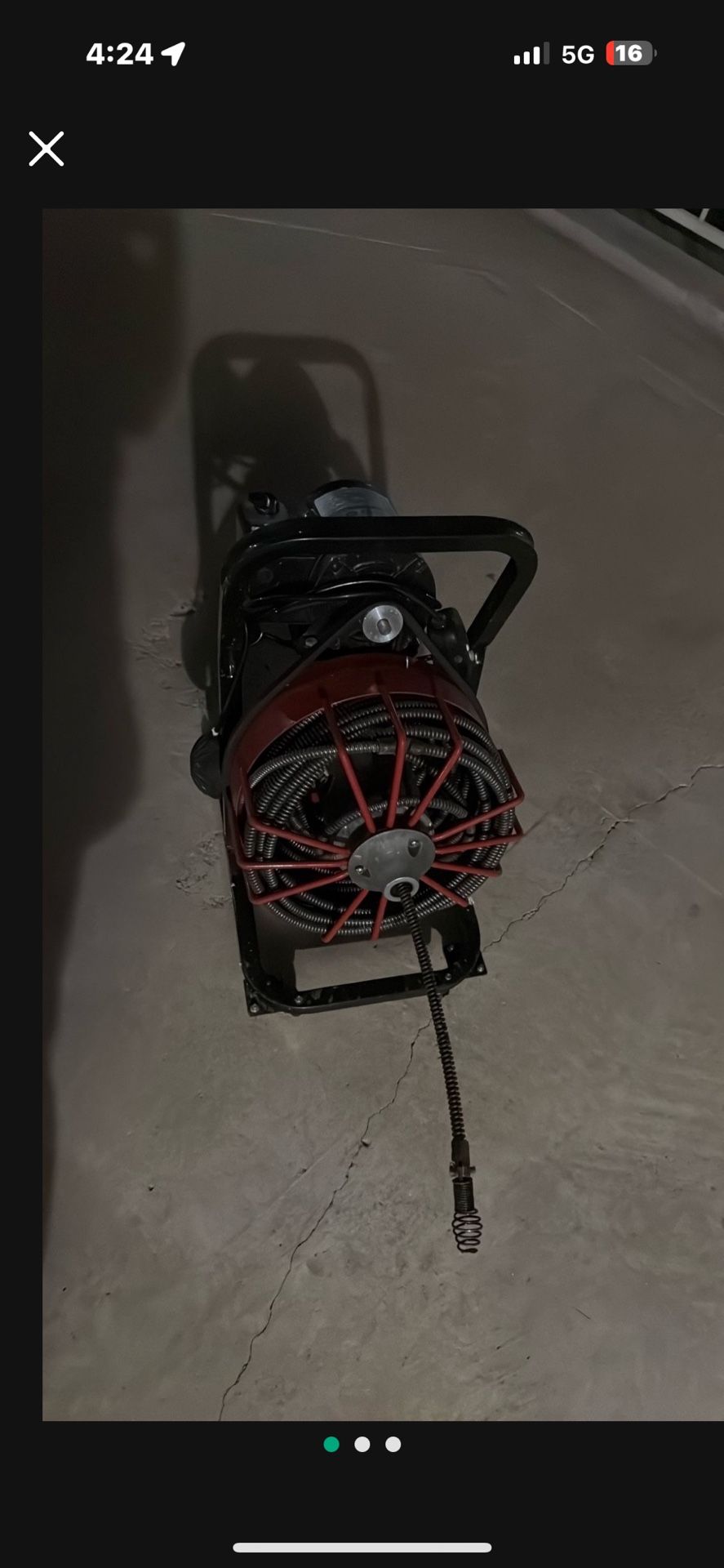 75 ft drain snake