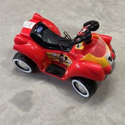 Mickey Mouse Toddler Car