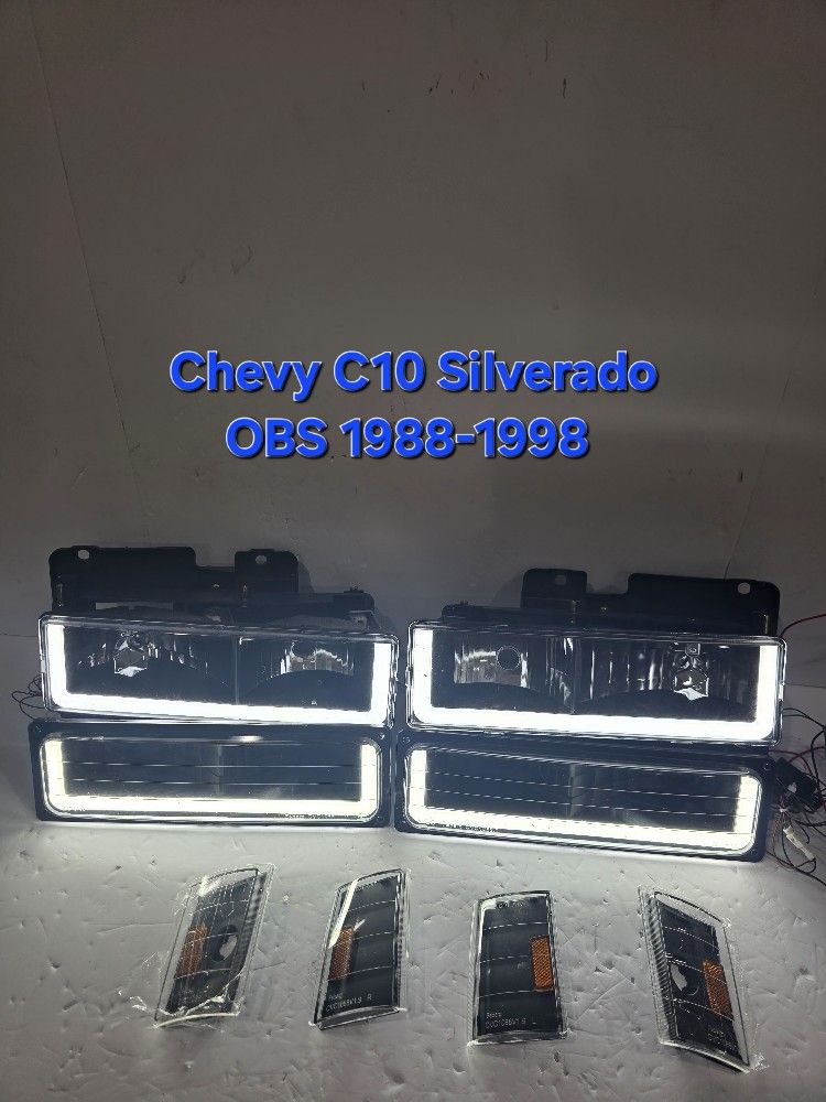 Chevy C10 Silverado OBS 1994-1998 Headlights