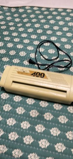 VINTAGE FELLOWS MOD 400 PAPER SHREDDER, $100 (firm)