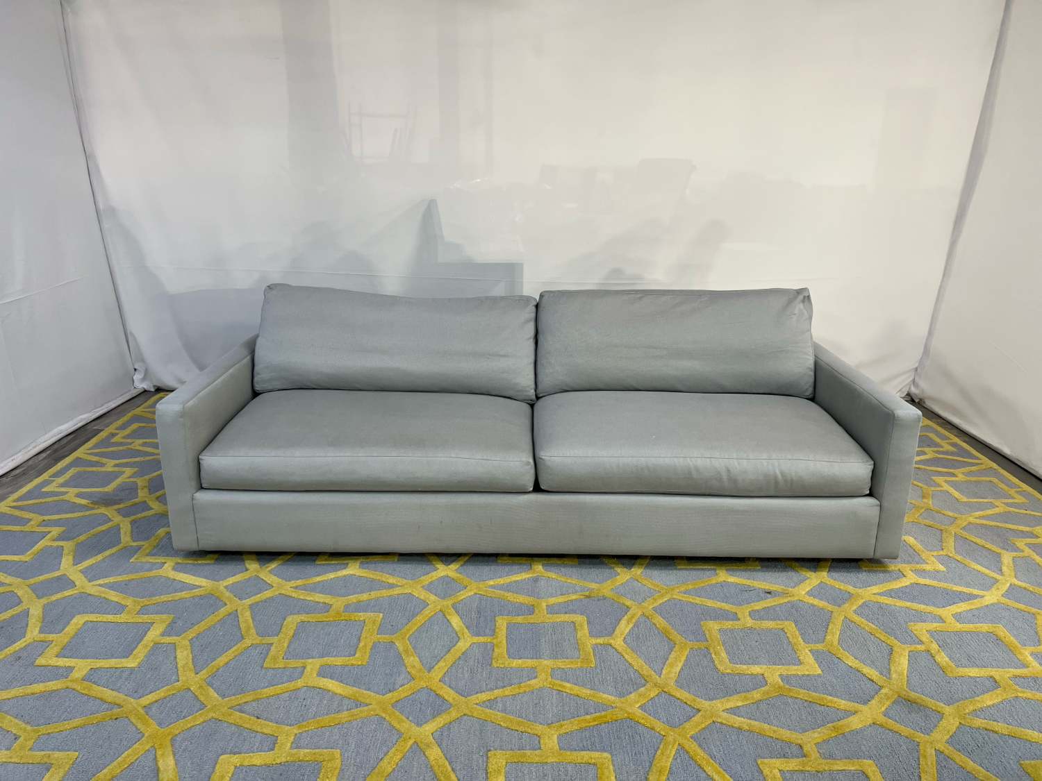 ( Delivery Available ) Room & Board York Gray Sofa