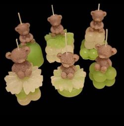 Gender Neutral Baby Shower Candle Favors Unscented