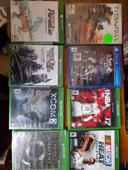 Xbox one, ps4 games